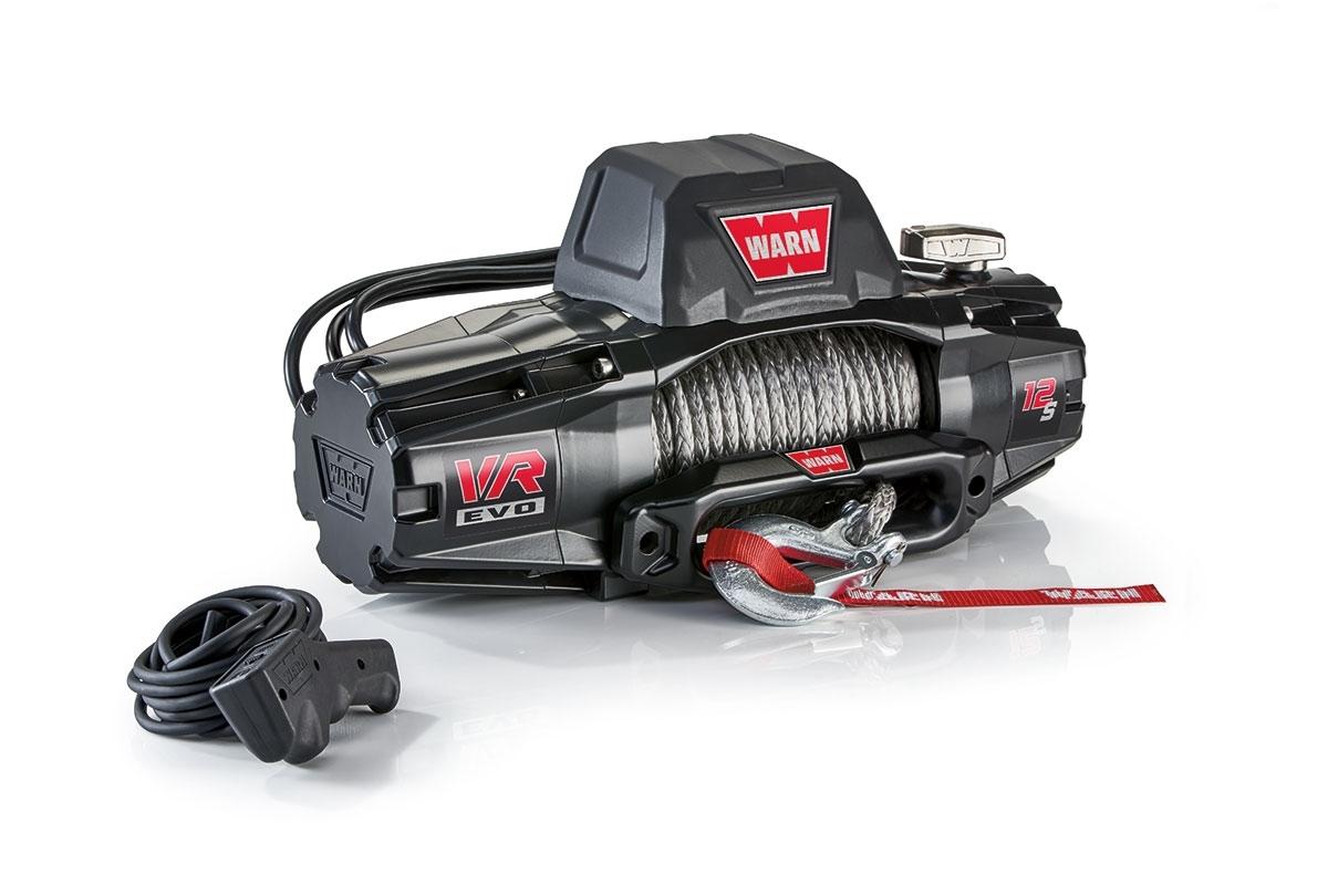 WINCH WARN modelo VR EVO 12-s, PIOLA DE SINTETICA
