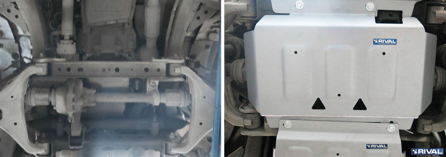PROTECCIÓN INFERIOR RADIADOR/MOTOR RIVAL FORD RANGER 2013+ - MAZDA BT-50 2013+