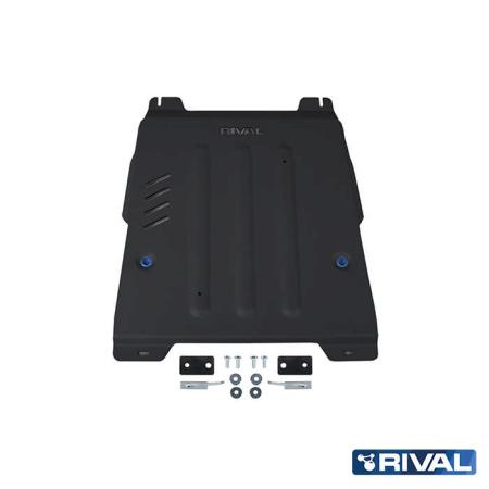 PACK DE SKID PLATE (4 PLACAS DE ACERO 3mm) RIVAL FORD RANGER NEXT GEN. 2024+ - FORD RANGER RAPTOR 2024+