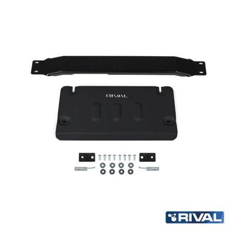 PACK DE SKID PLATE (4 PLACAS DE ACERO 3mm) RIVAL FORD RANGER NEXT GEN. 2024+ - FORD RANGER RAPTOR 2024+