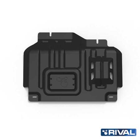 PACK DE SKID PLATE (4 PLACAS DE ACERO 3mm) RIVAL FORD RANGER NEXT GEN. 2024+ - FORD RANGER RAPTOR 2024+
