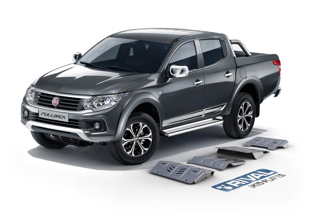 PACK DE SKID PLATE (4 PLACAS DE ACERO 3mm) RIVAL MITSUBISHI L200 2015+ - MITSUBISHI MONTERO SPORT 2015+