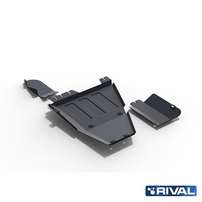 PROTECCION INFERIOR CAJA DE TRANSFERENCIA Y ESTANQUE ADBLUE EURO 6 RIVAL TOYOTA HILUX