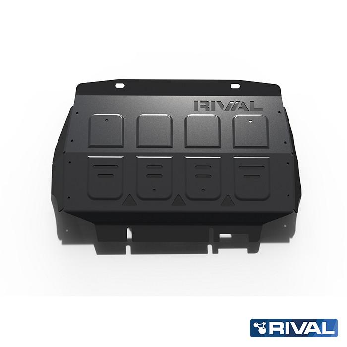 PACK DE SKID PLATE (4 PLACAS DE ACERO 3mm) RIVAL FORD RANGER 2012-2019