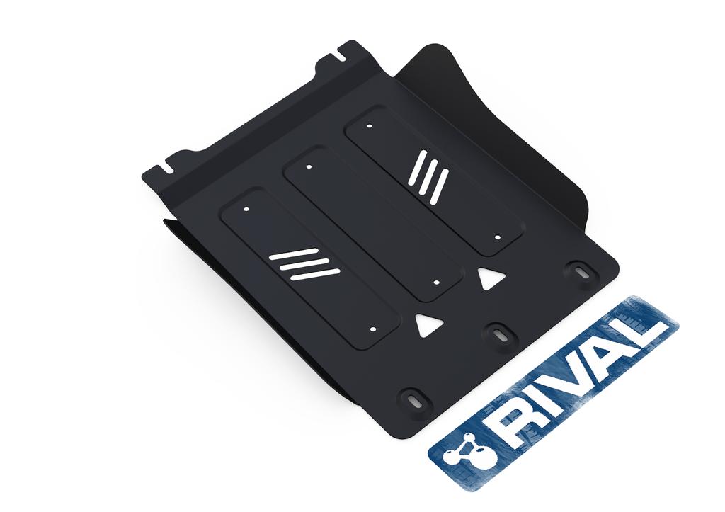 PACK DE SKID PLATE (4 PLACAS DE ACERO 3mm) RIVAL MITSUBISHI MONTERO SPORT 2005-2015 - MITSUBISHI L200 2005-2015