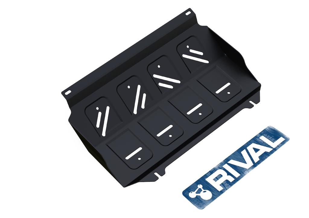 PACK DE SKID PLATE (4 PLACAS DE ACERO 3mm) RIVAL MITSUBISHI MONTERO SPORT 2005-2015 - MITSUBISHI L200 2005-2015