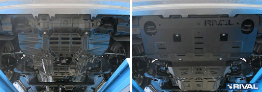 PROTECCION INFERIOR CARTER Y MOTOR RIVAL TOYOTA HILUX REVO 2015+ - TOYOTA FORTUNER 2016+