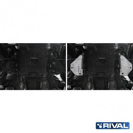 PROTECCION BANDEJAS INFERIORES RIVAL TOYOTA HILUX 2015+