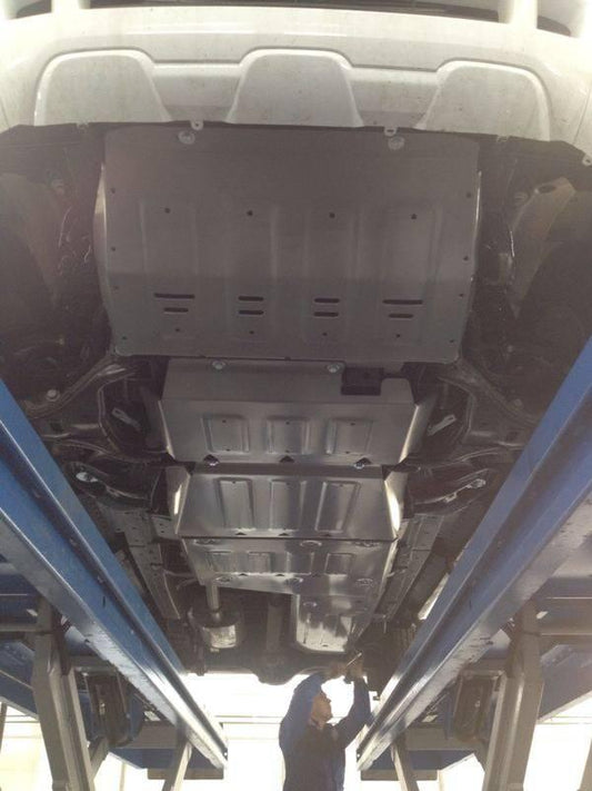 PACK DE SKID PLATE (5 PLACAS DE ACERO 3mm) RIVAL FORD RANGER