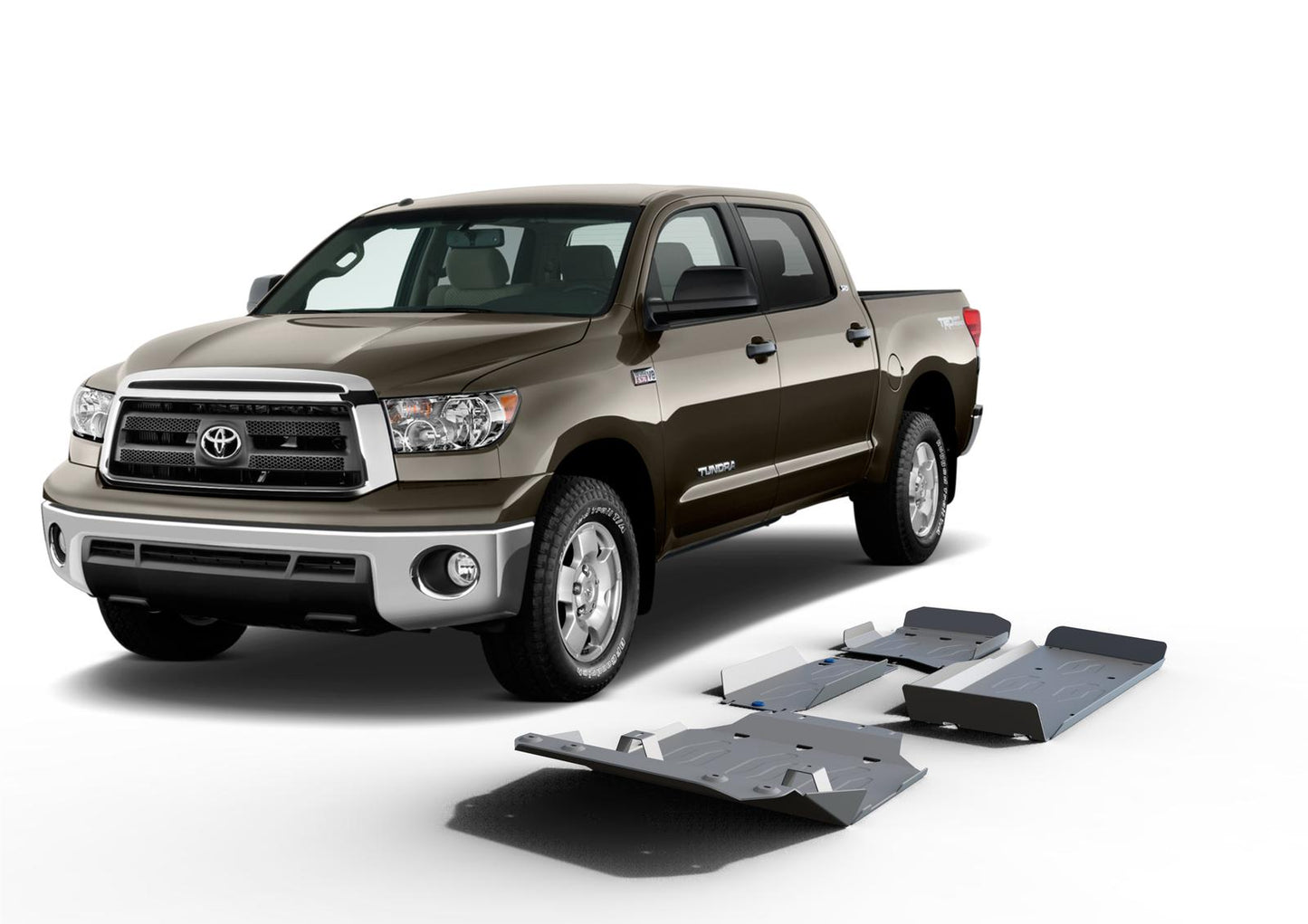 PACK DE SKID PLATE (4 PLACAS DE ACERO 3mm) RIVAL