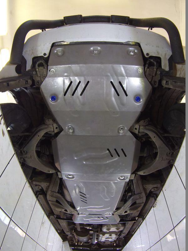 PACK DE SKID PLATE (4 PLACAS DE ACERO 3mm) RIVAL CHEVROLET D-MAX 2014
