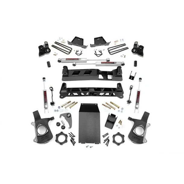 KIT DE SUSPENSION DE 4 ROUGH COUNTRY - CHEVROLET SILVERADO 1999-06