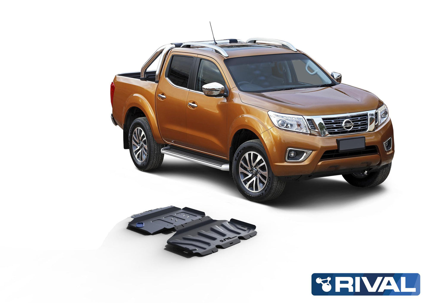 PROTECCIÓN INFERIOR RADIADOR/MOTOR RIVAL NISSAN NP300 - RENAULT ALASKAN - MERCEDES BENZ X-CLASS