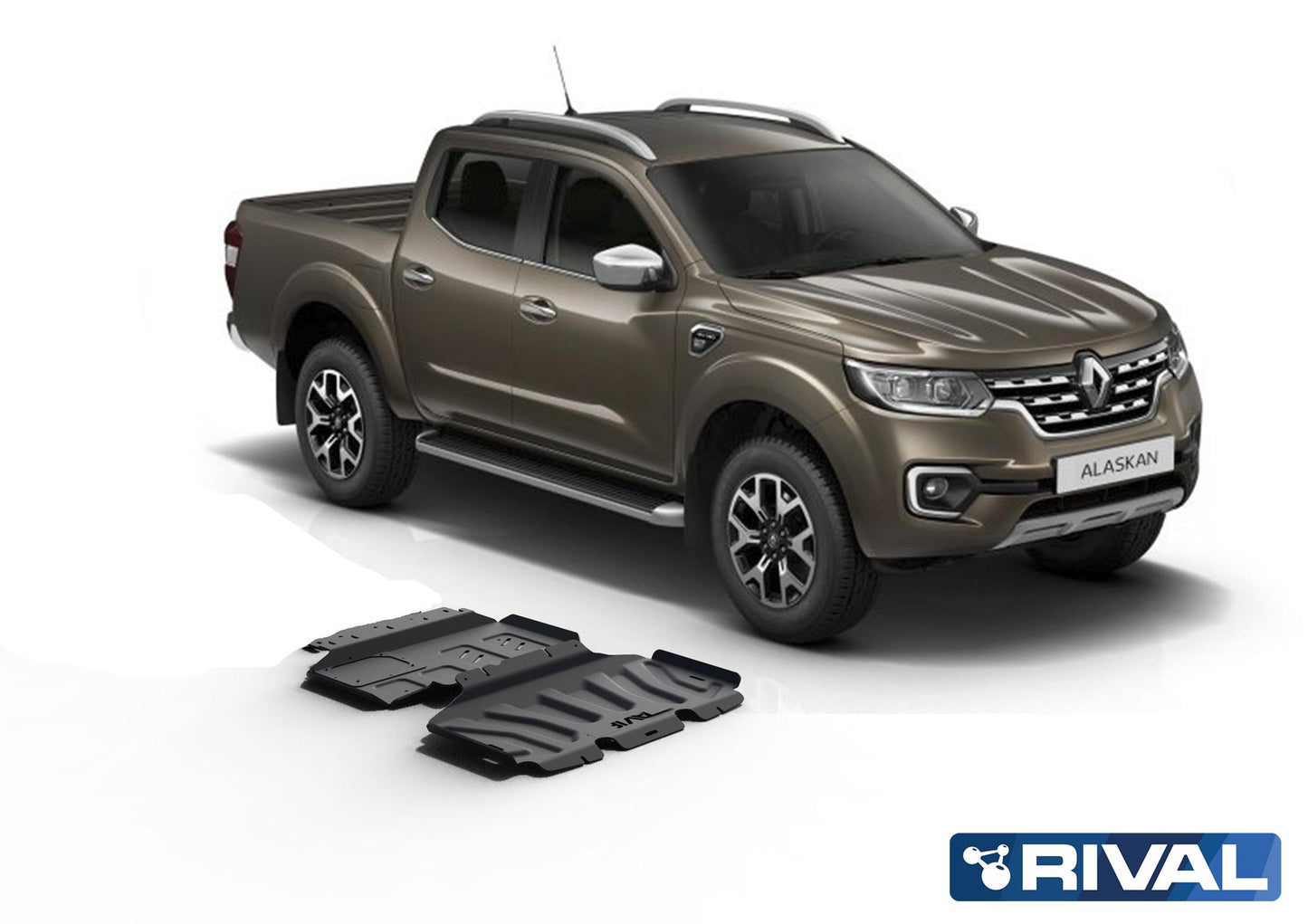 PROTECCIÓN INFERIOR RADIADOR/MOTOR RIVAL NISSAN NP300 - RENAULT ALASKAN - MERCEDES BENZ X-CLASS