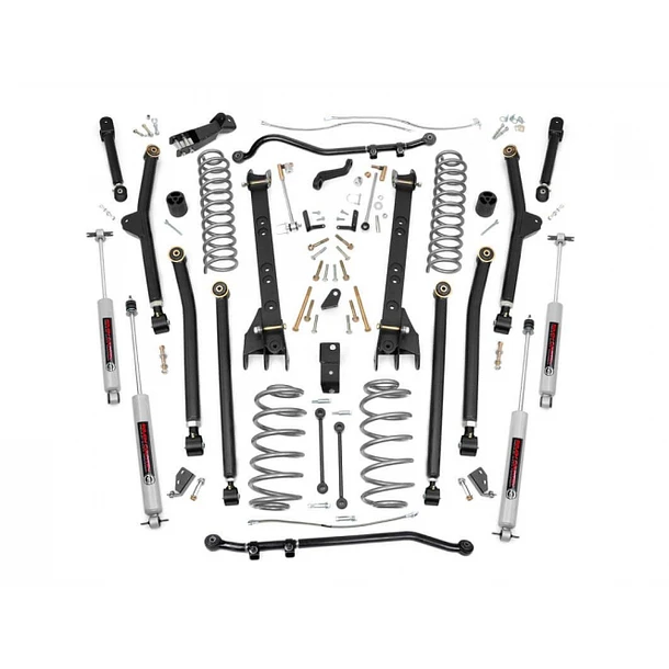 KIT DE SUSPENSION DE 6 PULGADAS ROUGH COUNTRY BRAZOS LARGO - JEEP WRANGLER TJ 4WD (1997-2006)
