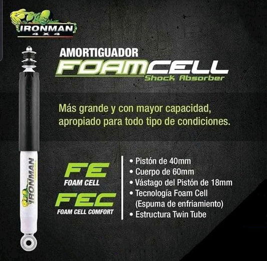 KIT DE SUSPENSIÓN FOAMCELL (COMPLETA) - TOYOTA HILUX VIGO 2005-2015