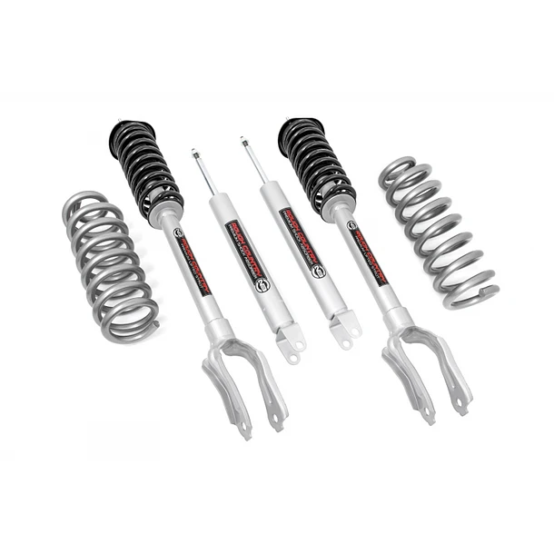 KIT DE SUSPENSION DE 2,5 PULGADAS ROUGH COUNTRY COILS OVER N3 - JEEP GRAND CHEROKEE WK2 4WD 2016-2020