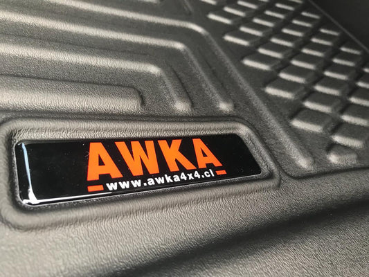 PISOS AWKA (DELANTEROS Y TRASEROS) (CON POSA VASO) - VOLKSWAGEN AMAROK 2010+