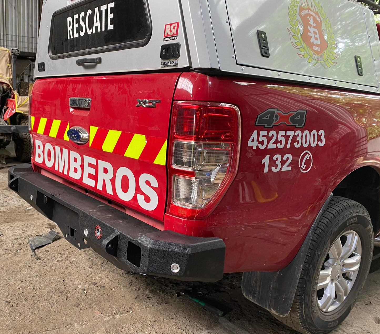 BUMPER PAR DELANTERO Y TRASERO SKULL OFF ROAD - FORD RANGER 2019+