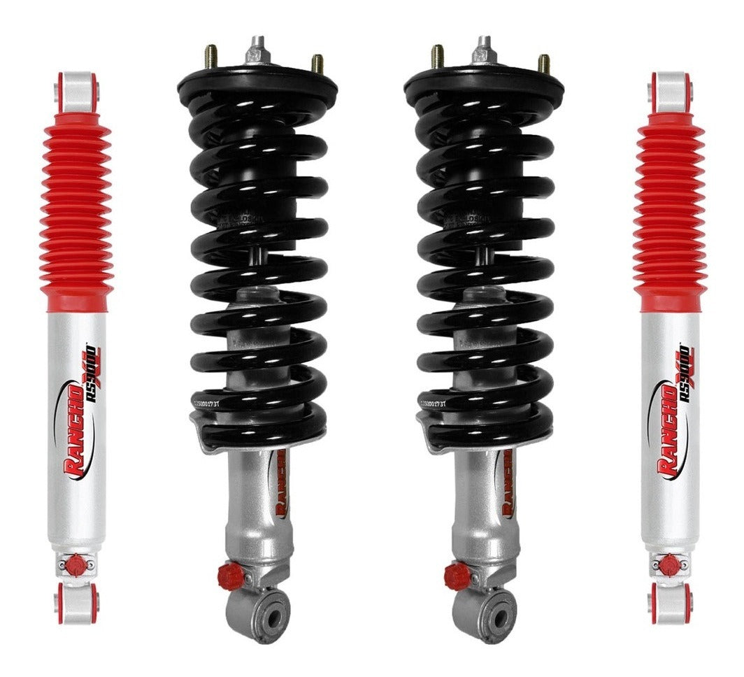 SUSPENSION NISSAN NEW NAVARA 2021+ KIT CON LEVANTE CON ESPIRALES