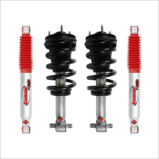 SUSPENSION CHEVROLET SILVERADO 2007-2013 KIT CON LEVANTE CON ESPIRALES