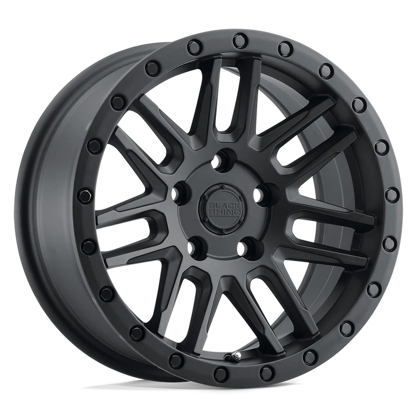 15X7.0 5X100/15 Black Rhino Arches Matte Black