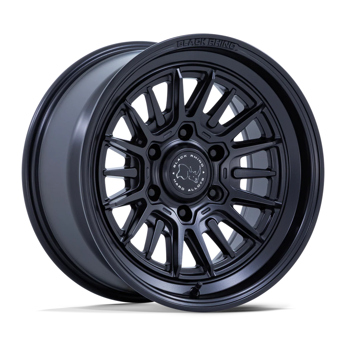 17X8.5 6X139.7/-10 Black Rhino Taleo Matte Black Cb106.1