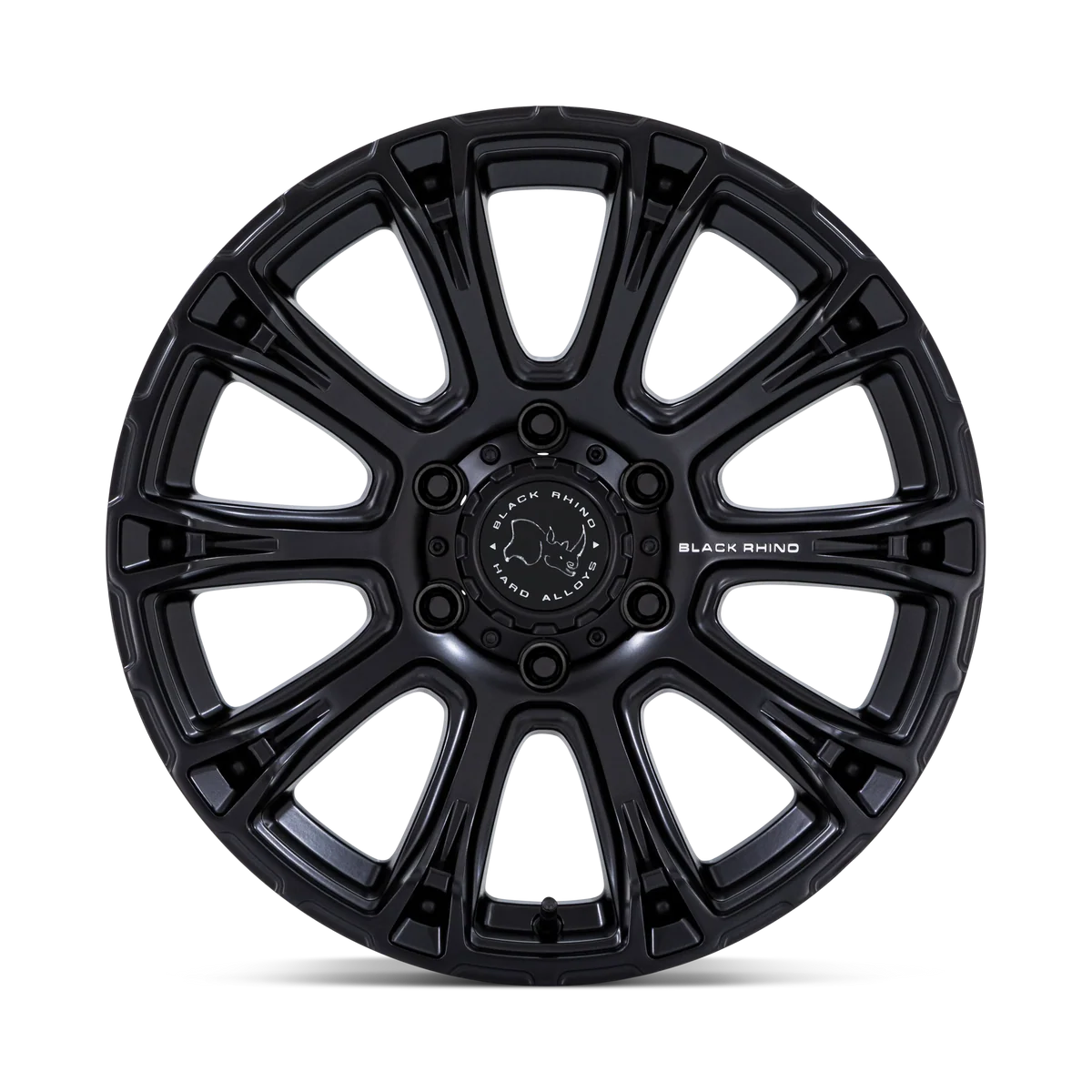 17X9.0 6X139.7/12 Black Rhino Diamondback Matte Black Cb106,
