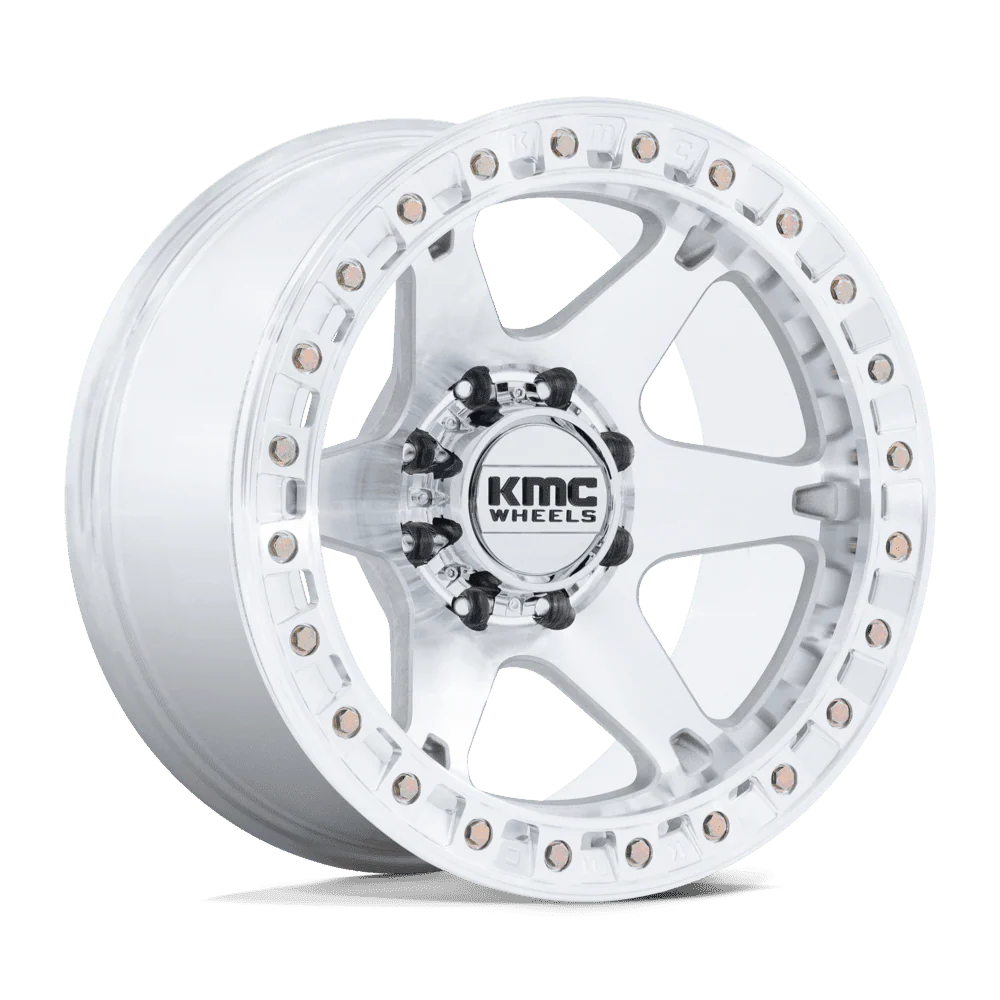 17X9.0 5X127/-38 Kmc V1 Beadlock Machined Cb71.5