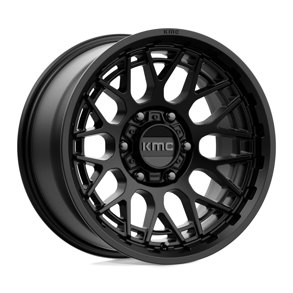 17X8.5 6X139.7/00 Kmc Technic Satin Black Cb106.1
