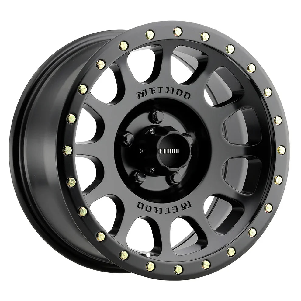 Method 305 Matte Black 6x135 r17