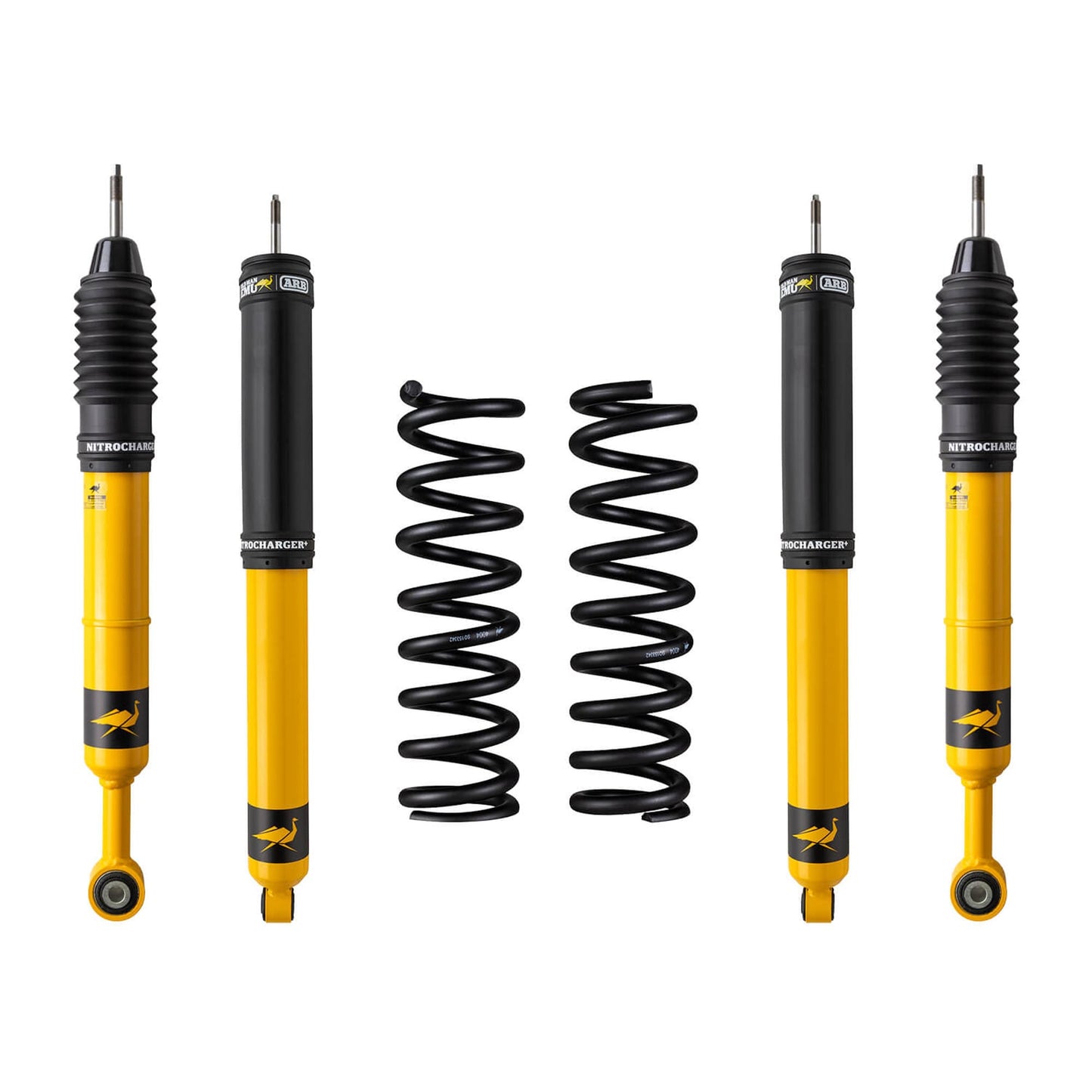 Suspensión delantera NITROCHARGER PLUS ( 4 amortiguadores, 2 espirales) - MITSUBISHI L-200 (2016+)