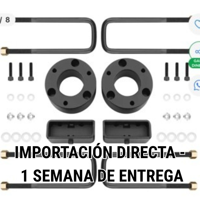 Kit de Levante 3 pulgadas Chevrolet Silverado (2007-2024)