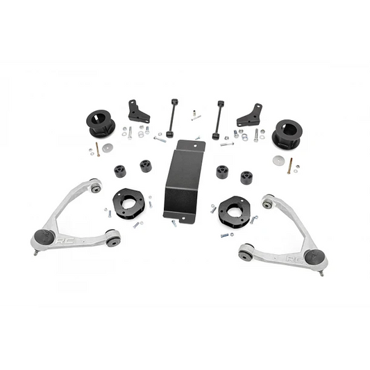 KIT DE LEVANTE 3.5 ROUGH COUNTRY CON BANDEJAS - CHEVROLET SUBURBAN TAHOE 2007-2016