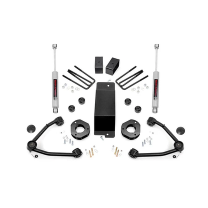 Kit de Levante 3.5 Con Bandeja Rough Country - Chevrolet Silverado 2007+