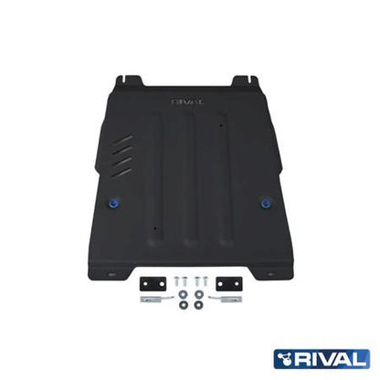 PACK DE SKID PLATE (4 PLACAS DE ACERO 3mm) RIVAL FORD RANGER NEXT GEN. 2024+ - FORD RANGER RAPTOR 2024+