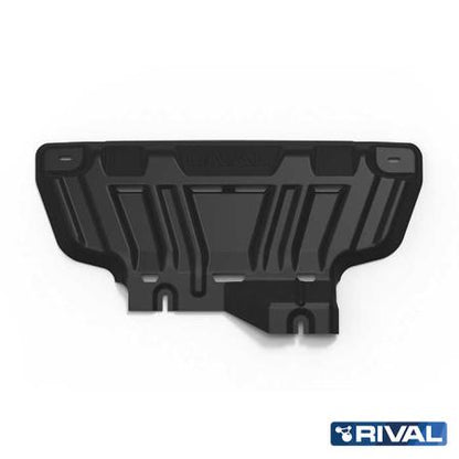PACK DE SKID PLATE (4 PLACAS DE ACERO 3mm) RIVAL FORD RANGER NEXT GEN. 2024+ - FORD RANGER RAPTOR 2024+