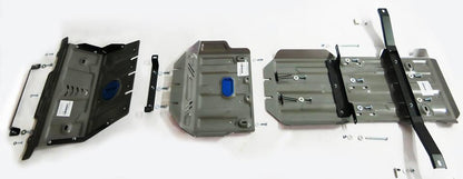 PACK DE SKID PLATE (3 PLACAS DE ACERO 3mm) RIVAL TOYOTA FJ CRUISER 2010+