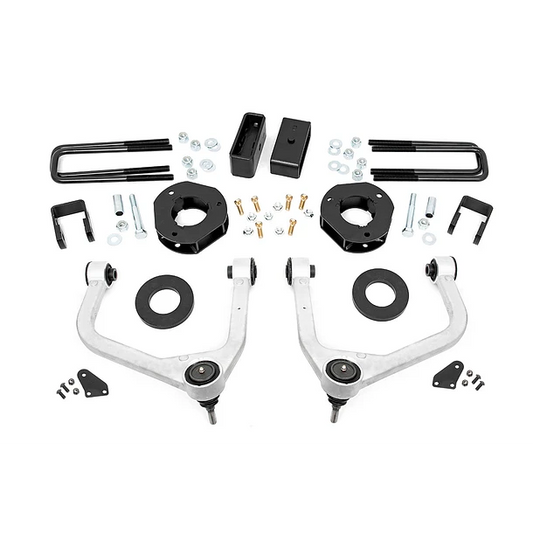 KIT DE LEVANTE 3,5 ROUGH COUNTRY - CHEVROLET SILVERADO 2019-2024