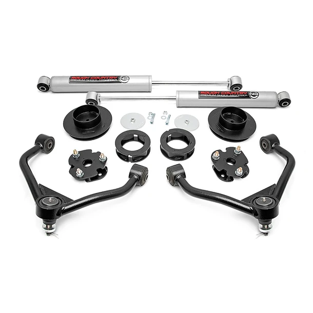 Kit de levante con bandejas 3 Rough Country - Dodge RAM 1500 12-18