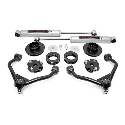 Kit de levante con bandejas 3 Rough Country - Dodge RAM 1500 12-18