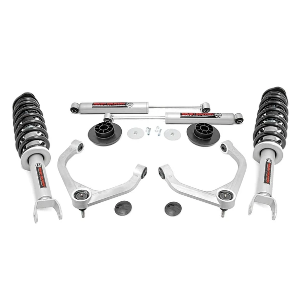 KIT DE SUSPENSION DE 3 ROUGH COUNTRY - RAM 1500 4WD (2012-2018 Y CLÁSICO)