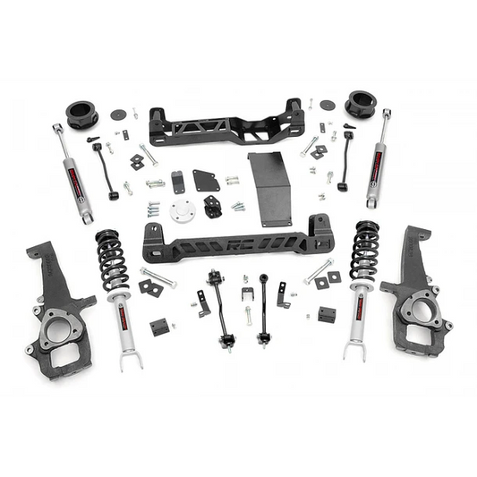 KIT DE SUSPENSION DE 4 PULGADAS ROUGH COUNTRY COILOVERS - RAM 1500 4WD (2012-2018)