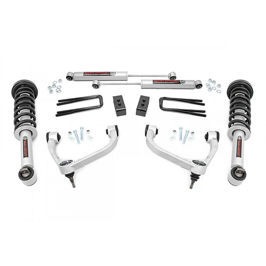 KIT DE SUSPENSION 3 CON BANDEJAS ROUGH COUNTRY - FORD F150 2021 - 2022