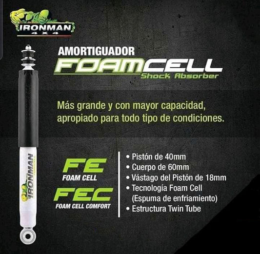 KIT DE SUSPENSIÓN FOAMCELL (COMPLETA) - TOYOTA HILUX VIGO 2005-2015