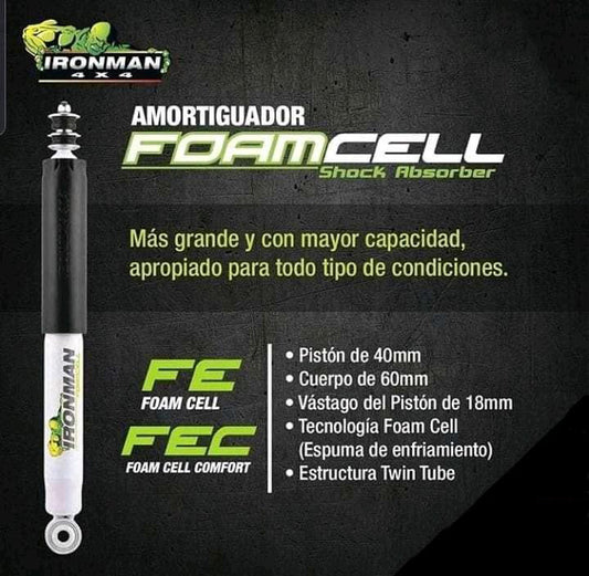 KIT DE SUSPENSIÓN FOAMCELL (COMPLETA) - MITSUBISHI L200 2005-2015
