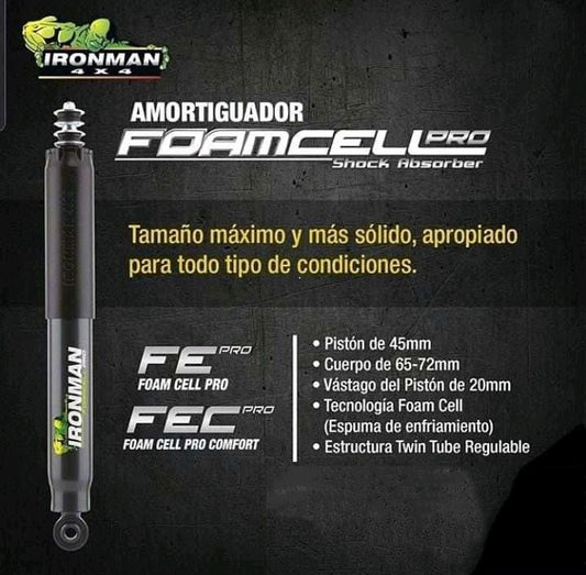 KIT DE SUSPENSIÓN FOAMCELL PRO (COMPLETA) - MERCEDES BENZ X-CLASS 250D