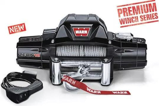 WINCH WARN ZEON 10.000 LBS CE PIOLA DE ACERO 24v