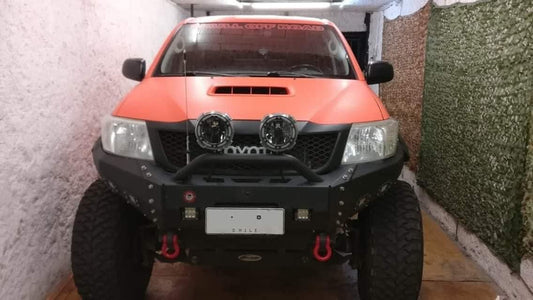 BUMPER PAR DELANTERO Y TRASERO SKULL OFF ROAD - TOYOTA HILUX VIGO 2012-2015
