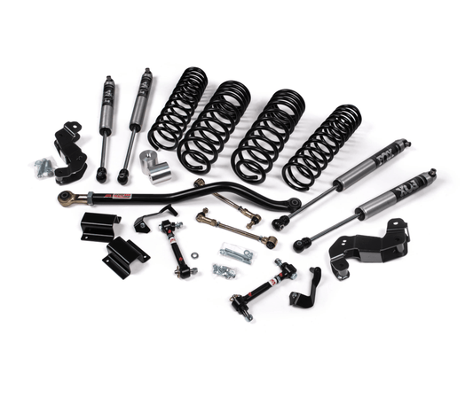 SUSPENSION JKS 3 FOX 2.0 KIT CON LEVANTE CON ESPIRALES